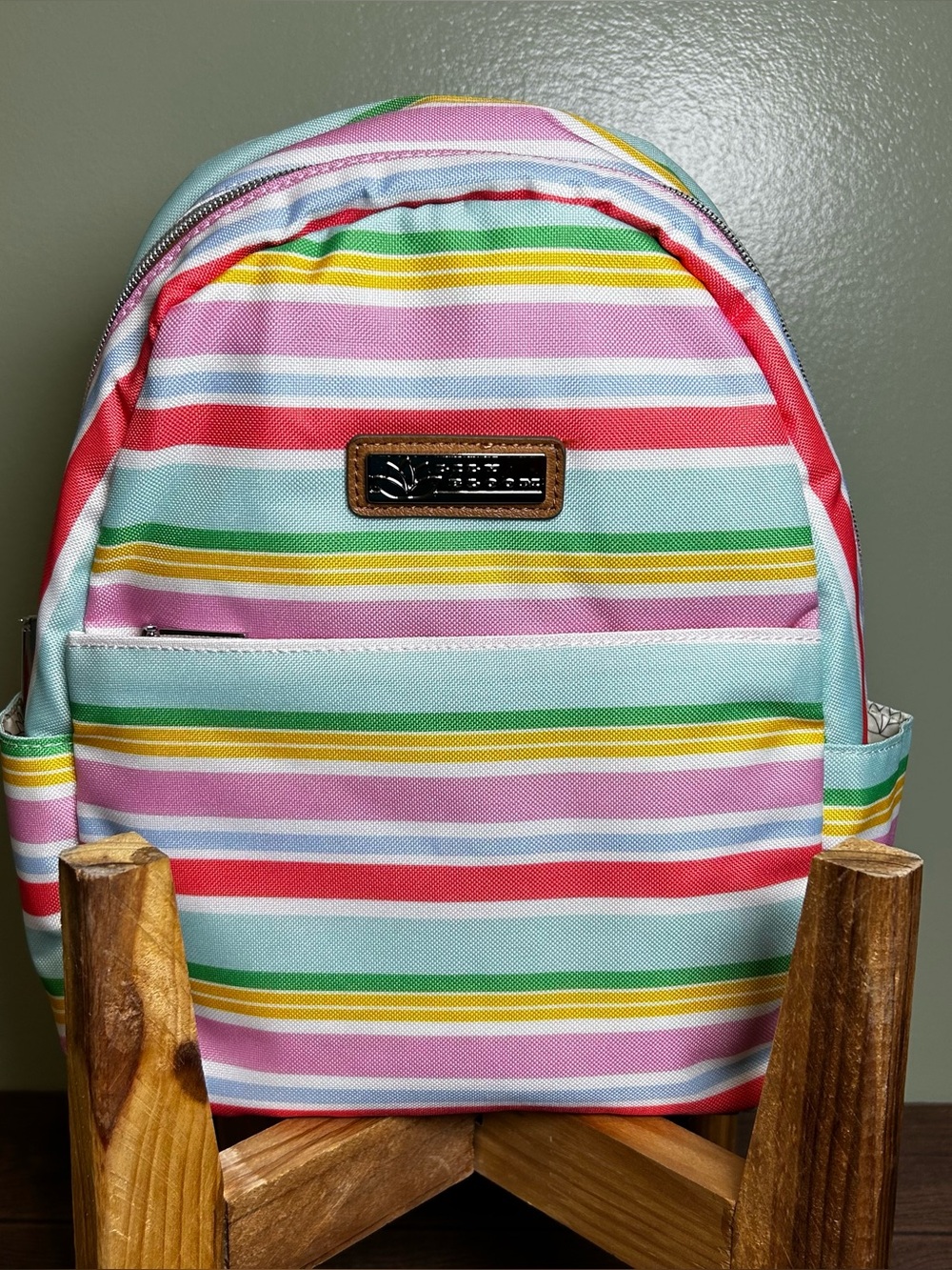 Lily Bloom Eden Backpack Sunshine Stripe Eco Friendly Karma Bloom multi colored